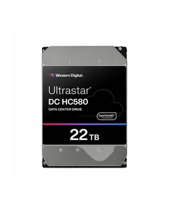 WESTERN DIGITAL ULTRASTAR DC HC580 3.5inch 26.1 22TB 512 7200RPM SATA ULTRA 512E SE NP3 - Dyski HDD - miniaturka - grafika 1