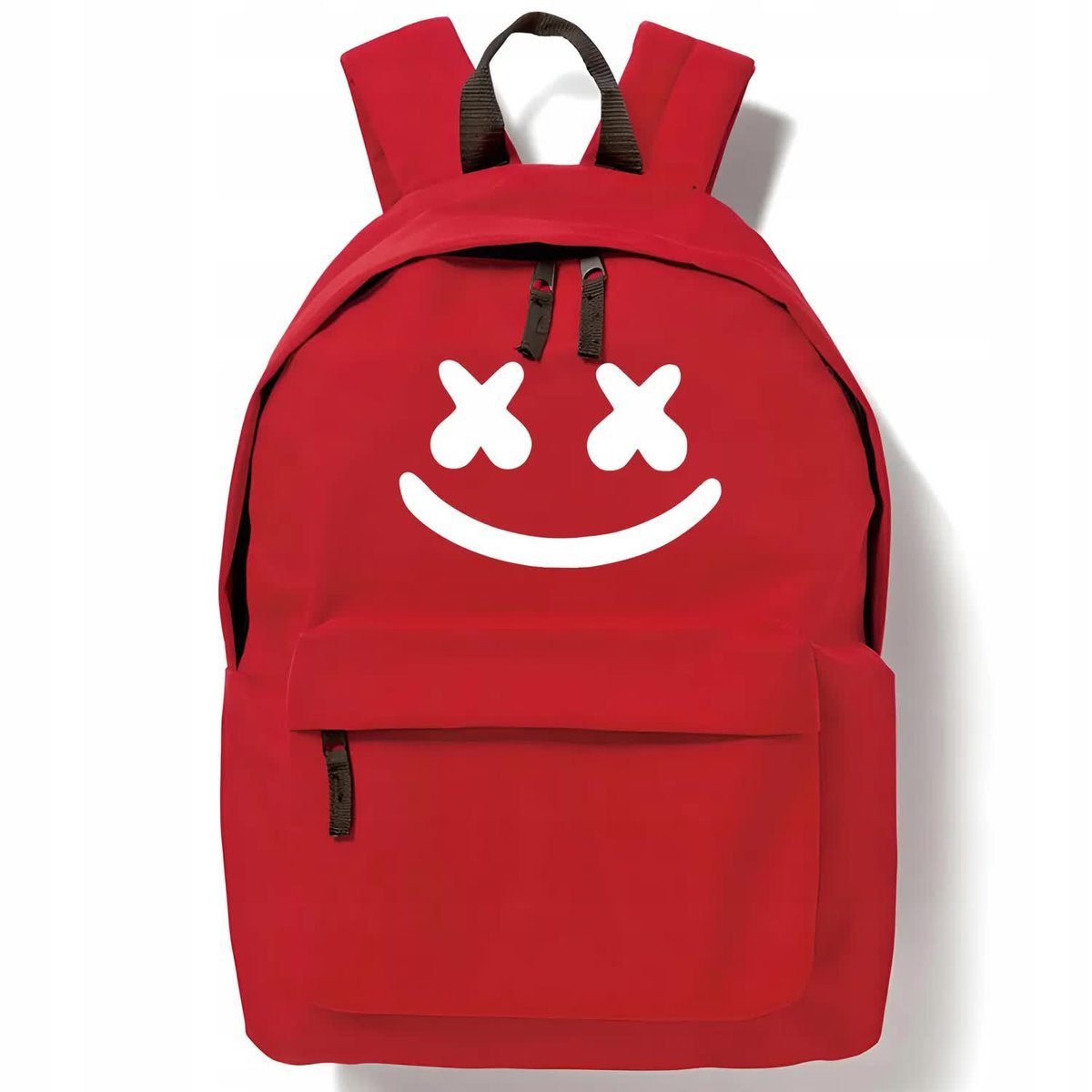 Plecak Szkolny Czerwony SMILE Do Szkoły Na Wycieczkę Młodzieżowe Wzory