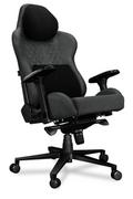 Fotele i krzesła biurowe - Fotel komputerowy biurowy YUMISU 2050 Magnetic Tkanina Gray Black - miniaturka - grafika 1
