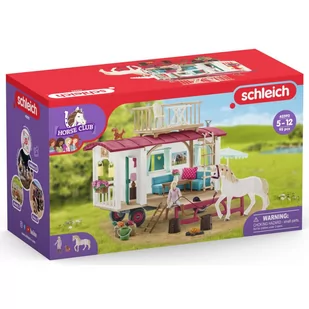 Schleich Horse Club Przyczepa do tajnych spotkań klubowych 42593 - Figurki dla dzieci - miniaturka - grafika 7