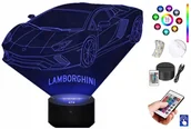 Lampy pozostałe - Lampka na biurko Lamborghini 16KolorĂłw LED PLEXIDO - miniaturka - grafika 1