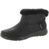 Botki damskie - Skechers Damskie botki Go Joy Cozy Dream, Czarny, 40 EU - miniaturka - grafika 1