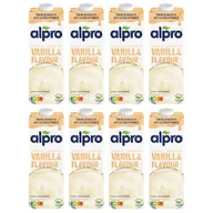 Napoje roślinne - Alpro Napój Sojowy o smaku waniliowym z wapniem i witaminami zestaw 8 x 1000 ml - żywność - miniaturka - grafika 1
