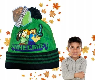 Czapka dziecięca Minecraft 54-56 - Czapki dla dzieci - miniaturka - grafika 1