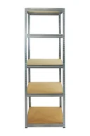 Szafy i regały magazynowe - Regał Helios magazynowy metalowy HZZ_180X060X60_5_0WZ ilość półek 5 nośność 175 kg / Wamar-Sosenka - miniaturka - grafika 1