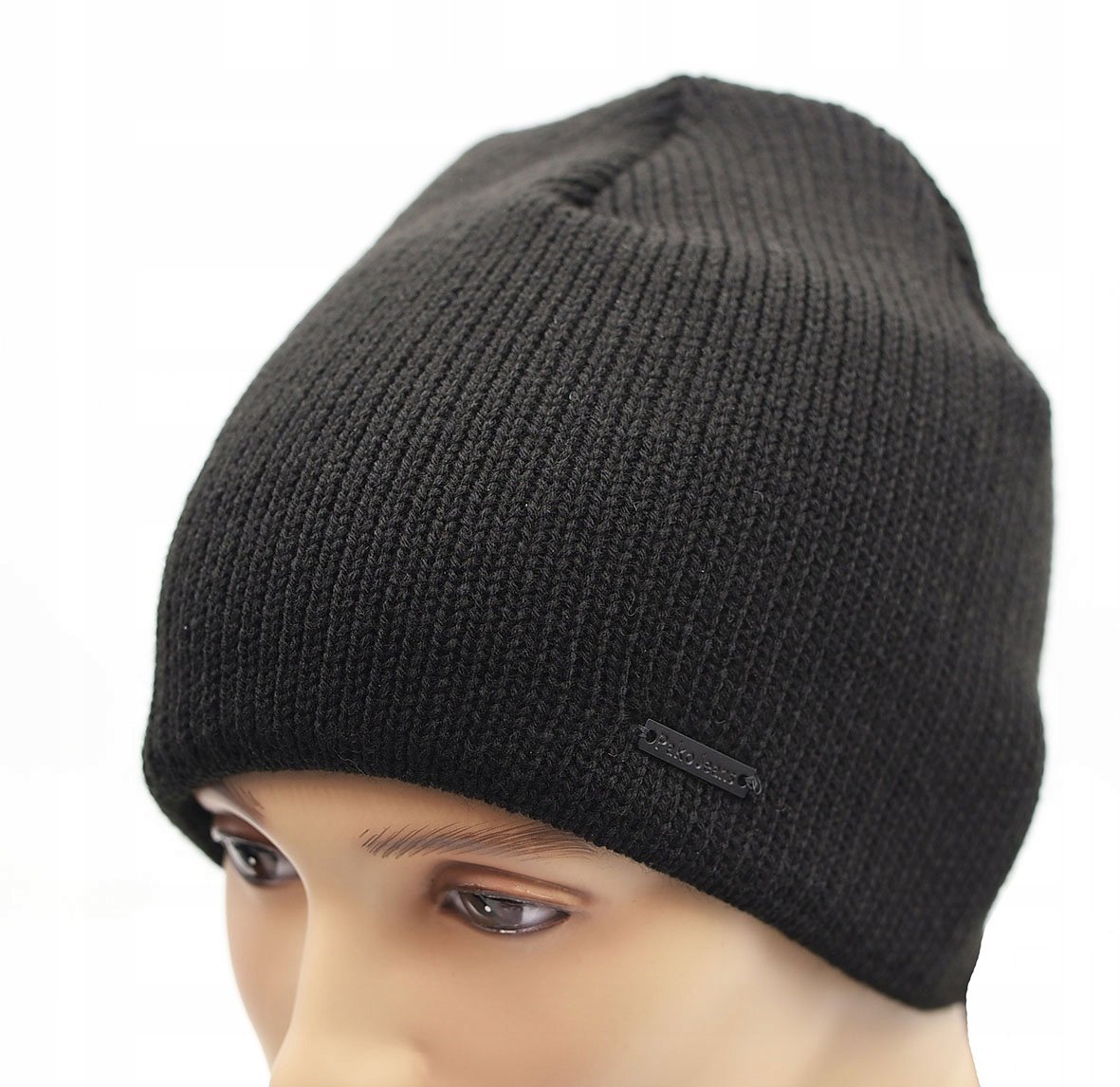 Czapka męska zimowa czarna na mrozy produkt polski