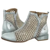 Botki damskie - Botki Jasnoniebieskie 06397-34/00-1 (MA1192-b) Maciejka - miniaturka - grafika 1