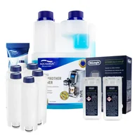 Akcesoria i części do ekspresów do kawy - Zestaw Delonghi - AL-S002 5szt, Latteo 500ml, Delonghi EcoDecalk 5513296021 Odkamieniacz 2 x 100ml - miniaturka - grafika 1