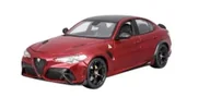 Samochody i pojazdy dla dzieci - Alfa Romeo Giulia GTA Metal Red 1:18 BBURAGO - miniaturka - grafika 1