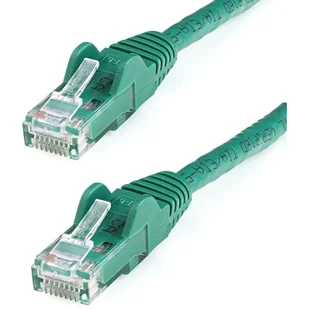 StarTech.com Kabel Ethernet Cat6 – 2,5 m – zielony – kabel krosowy – kabel typu Snagless Cat6 – długi kabel sieciowy – przewód Ethernet – kabel Cat 6 – 1,9 m (N6PATCH75GN) - Kable miedziane - miniaturka - grafika 1