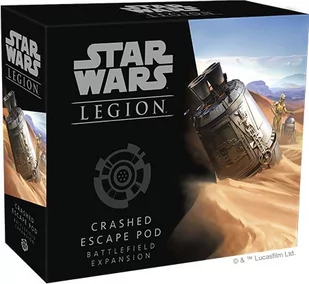 Star Wars: Legion - Crashed Escape Pod Battlefield Expansion Fantasy Flight Games - Gry bitewne - miniaturka - grafika 1