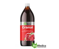 Suplementy naturalne - EkaMedica Granat 100% owoców 500ml - miniaturka - grafika 1