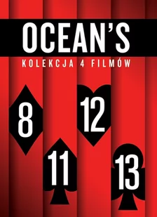 Galapagos Ocean's. Pakiet, 4 DVD Steven Soderbergh, Gary Ross - Filmy akcji DVD - miniaturka - grafika 1