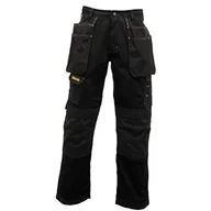 Spodnie męskie - Regatta Męskie spodnie WORKLINE Relaxed Plain czarne, W30/L34 - miniaturka - grafika 1