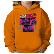 Bluzy dla dziewczynek - BLUZA DZIECIĘCA HUNTRIX SAJA BOYS 134-140 Z KAPTUREM BAWEŁNIANA JAKOŚĆ - miniaturka - grafika 1