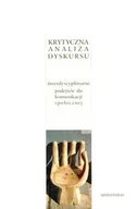 Kulturoznawstwo i antropologia - Krytyczna Analiza Dyskursu - miniaturka - grafika 1