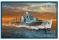 Modele do sklejania - Polski Okręt Wojenny ORP Krakowiak 1944 IBG Models - miniaturka - grafika 1