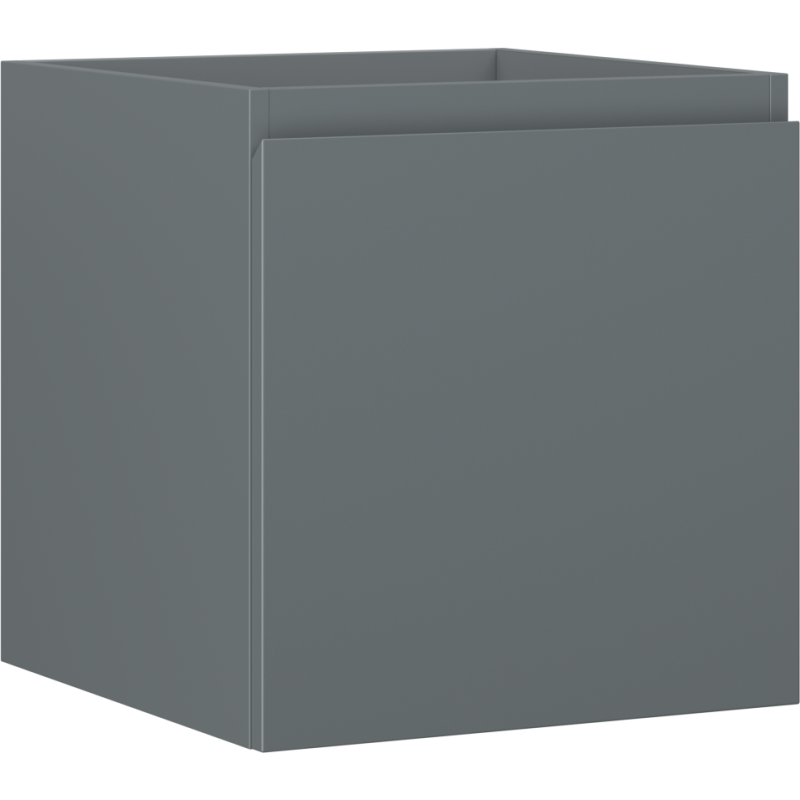 Mexen Orio szafka łazienkowa podumywalkowa 45 cm, 1 szuflada, grafit mat - 91A10-04547-1-BF66