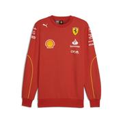 Bluzy męskie - Bluza męska Crew Neck Team Ferrari F1 2024 - miniaturka - grafika 1