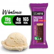 Batoniki - Baton Dobry Squad KETO PROTEIN Wanilia 40g - miniaturka - grafika 1