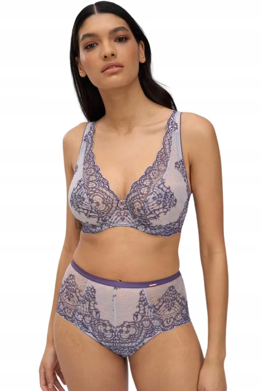 Biustonosz na drucie Baroque Ultra M Bralette koronkowy Alles 70C