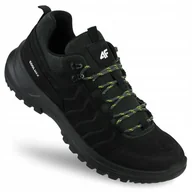 Buty trekkingowe męskie - BUTY TREKKINGOWE męskie SPORTOWE 4F sneakersy SKÓRZANE COOLMAX OBML260 41 - miniaturka - grafika 1