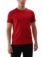 Koszulki męskie - KOSZULKA 4F męska 4FWSS24TTSHM1154-61S t-shirt czerwony bawełna XL - miniaturka - grafika 1