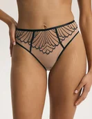 Majtki damskie - Majtki z wyższym stanem NUGAT Esotiq szary M - miniaturka - grafika 1