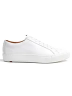 Trampki męskie - LLOYD Skórzane sneakersy "Abel" w kolorze białym - miniaturka - grafika 1