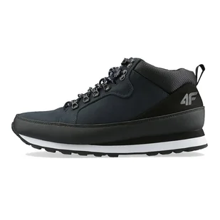 4F Buty męskie OBMH202 31s/d.navy 45 - Buty trekkingowe męskie - miniaturka - grafika 1