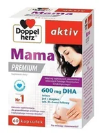 Suplementy diety - Doppelherz  Aktiv Mama Premium 60 Kapsułek - miniaturka - grafika 1