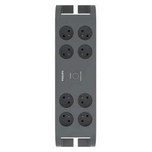 Philips LISTWA ZASILAJĄCA CZARNA 2M 8X 230V PL SPN3180A/60 - Listwy zasilające - miniaturka - grafika 1