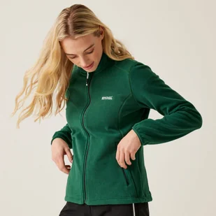 Regatta Damski Polar z Suwakiem Floreo IV Zielony, Rozmiar: 44 - Wyprzedaż - Bluzy damskie - miniaturka - grafika 1