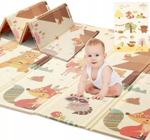 Mata Edukacyjna Piankowa Dwustronna Xpe 200X180Cm - Maty piankowe - miniaturka - grafika 1