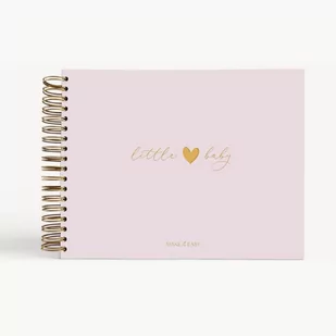 Pierwszy album na zdjęcia dziecka - pamiętnik - Baby Pink - Albumy fotograficzne - miniaturka - grafika 1