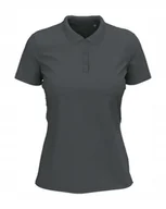Koszulki i topy damskie - Koszulka damska polo bawełniana Polówka Stedman ST9740 Claire Slate Grey XL - miniaturka - grafika 1