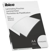Folie do laminatora - ibico Ibico foliami do laminowania do prezentacji, 100 sztuk, błyszczący, przezroczysty A4 5101211 - miniaturka - grafika 1