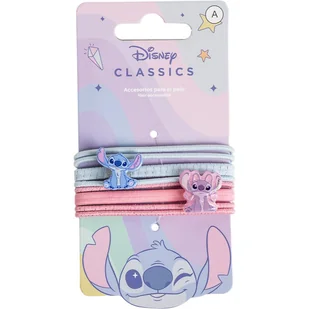 Disney Stitch Hair Accessories gumki do włosów 8 szt. - Kosmetyki kąpielowe dla dzieci - miniaturka - grafika 1