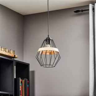 Milagro Lampa wisząca Cliff 1 Czarny MLP5524 - MLP5524 - Lampy sufitowe - miniaturka - grafika 4