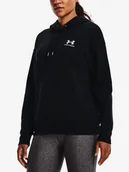 Bluzy damskie - Bluza damska Under Armour Essential Fleece Hoodie-BLK S - miniaturka - grafika 1