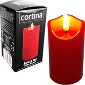 Świeczniki - ŚWIECZKA WKŁAD DO ZNICZA EFEKT PŁOMIENIA świeczka 9,5 cm - miniaturka - grafika 1