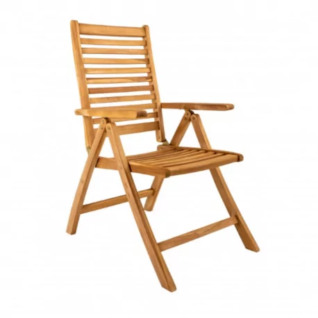 TAMAN NORFOLK FSC® - rozkładany fotel ogrodowy z drewna tekowego
