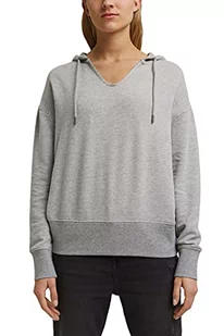 edc by ESPRIT Bluza damska, 039/Medium Grey 5, M - Bluzy damskie - miniaturka - grafika 1