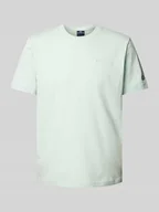 Koszulki męskie - T-shirt z wyhaftowanym logo - miniaturka - grafika 1