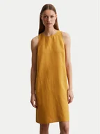 Sukienki - Marc O'Polo Sukienka letnia 516 0112 21237 Żółty Regular Fit - miniaturka - grafika 1