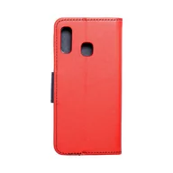 Etui i futerały do telefonów - OEM Kabura Fancy Book Do Samsung A20e Czerwony / Granatowy - miniaturka - grafika 1