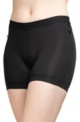 Spodenki rowerowe - SPODENKI ROWEROWE Z WKŁADKĄ INNER WOMEN-BLACK - miniaturka - grafika 1