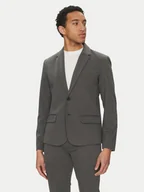 Marynarki męskie - Blend Marynarka 20716657 Szary Regular Fit - miniaturka - grafika 1