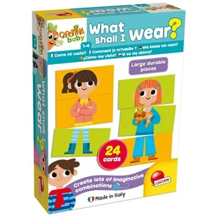 Lisciani Giochi Carotina Baby. Co do ubrania$274 - Gry planszowe - miniaturka - grafika 1