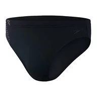 Kąpielówki męskie - Speedo Męski panel techniczny 7 cm majtki, czarny/Papaya Punch/USA antracyt, 28 - miniaturka - grafika 1